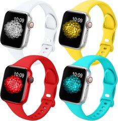 Pack Slim Ranneke Yhteensopiva Apple Watch Ranneke 38mm 40mm Naisten Miesten kanssa hinta ja tiedot | Jalkineiden ja vaatteiden hoitotuotteet | hobbyhall.fi