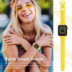 Pack Slim Ranneke Yhteensopiva Apple Watch Ranneke 38mm 40mm Naisten Miesten kanssa hinta ja tiedot | Jalkineiden ja vaatteiden hoitotuotteet | hobbyhall.fi