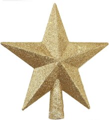 Joulukuusen kärki Glitter Star -joulukoristeen muodossa hinta ja tiedot | Joulukoristeet | hobbyhall.fi