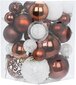 36 kpl Joulupallot Halloween Balls Halloween Lasi Lima Joulu Joulukuusi Juhla hinta ja tiedot | Joulukoristeet | hobbyhall.fi