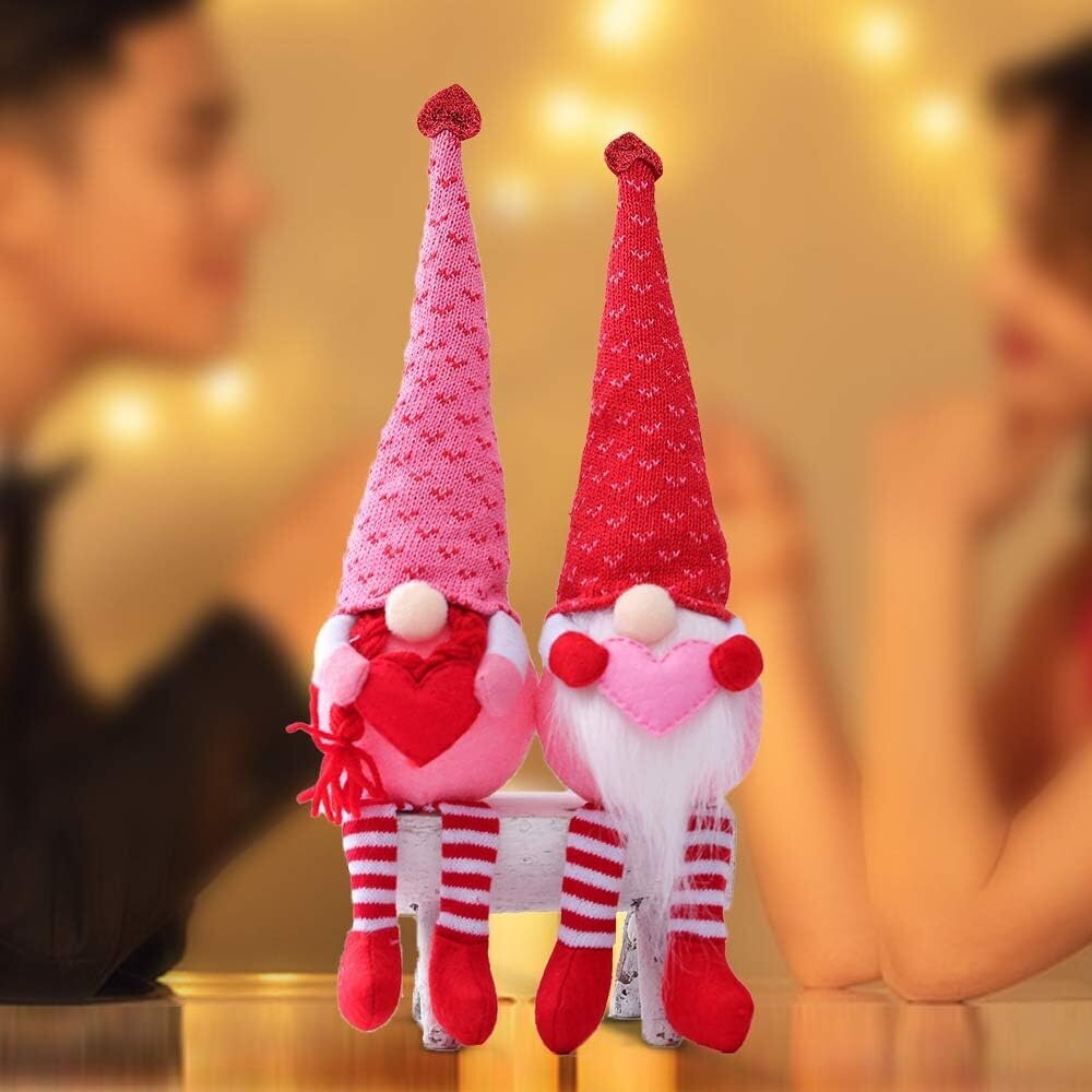 Christmas Gnome Joulun joulukoristeet 2 Pack ruotsalaisia koristeita Santa Elf Shine Joulukoristeet Gnome Kotiravintoloihin hinta ja tiedot | Joulukoristeet | hobbyhall.fi