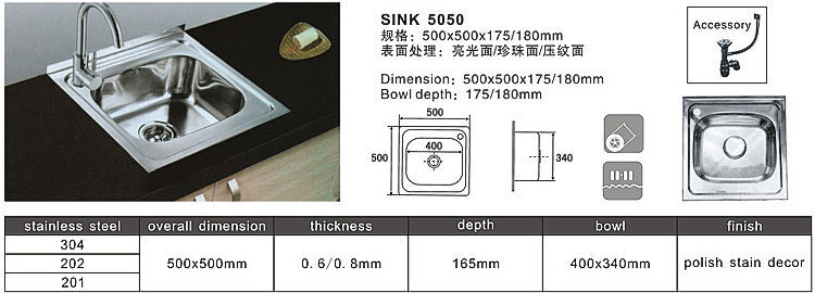 Tiskiallas 5050 D hinta ja tiedot | Keittiöaltaat | hobbyhall.fi