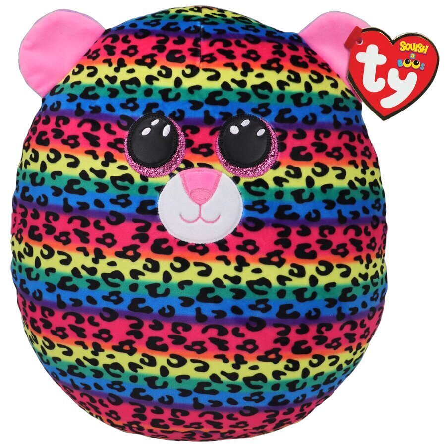 Pehmeä pehmoleluleopardi TY Squish ja Boos Dotty, 40 cm, 39186 hinta ja tiedot | Pehmolelut | hobbyhall.fi