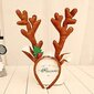 Reindeer Antlers Hair Band - joulutarvike aikuisille ja lapsille kahdessa osassa, täydellinen jouluksi hinta ja tiedot | Joulukoristeet | hobbyhall.fi