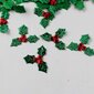 100 kpl Mini kolmilehtisiä Holly Berries -koristeita joulun seppeleasettelulahjaksi hinta ja tiedot | Joulukoristeet | hobbyhall.fi