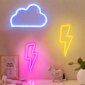 Lightning Neon, LED Lightning Shape Neon Sign, Neon Akku/USB hinta ja tiedot | Seinävalaisimet | hobbyhall.fi