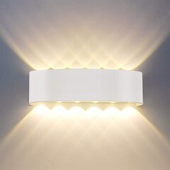 Moderni seinävalaisin IP65 vedenpitävä 12W LED-seinävalaisin olohuoneessa hinta ja tiedot | Seinävalaisimet | hobbyhall.fi