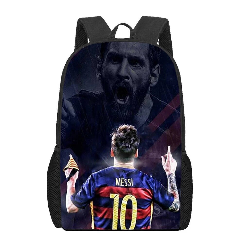 Messi World Cup -reppu - suurikapasiteettinen polyesteri-opiskelijakirjalaukku hinta ja tiedot | Koulureput ja -laukut | hobbyhall.fi