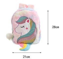 Yksisarvinen pehmoreppu-sarjakuva Rainbow Tail prinsessa koululaukku hinta ja tiedot | Koulureput ja -laukut | hobbyhall.fi