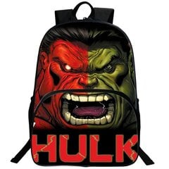 Hulk Reppu - Opiskelijakirjalaukku, Avengers Cartoon -lasten olkalaukku hinta ja tiedot | Koulureput ja -laukut | hobbyhall.fi