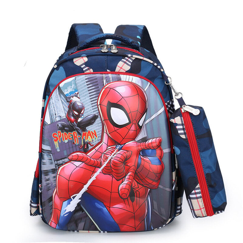 Spider-Man Hardshell -koulureppu, tummansininen hinta ja tiedot | Koulureput ja -laukut | hobbyhall.fi