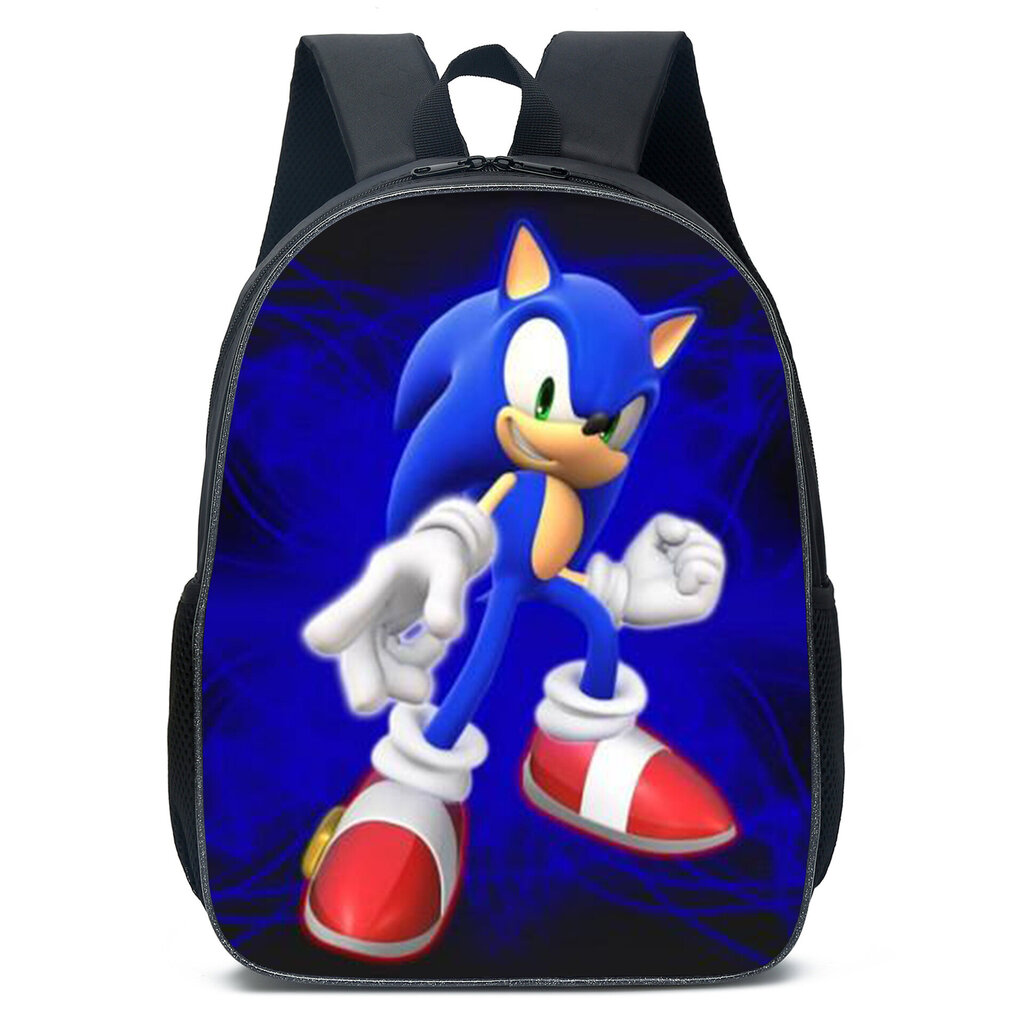 Sonic-reppu Suuri opiskelijahahmoreppu, sininen hinta ja tiedot | Koulureput ja -laukut | hobbyhall.fi