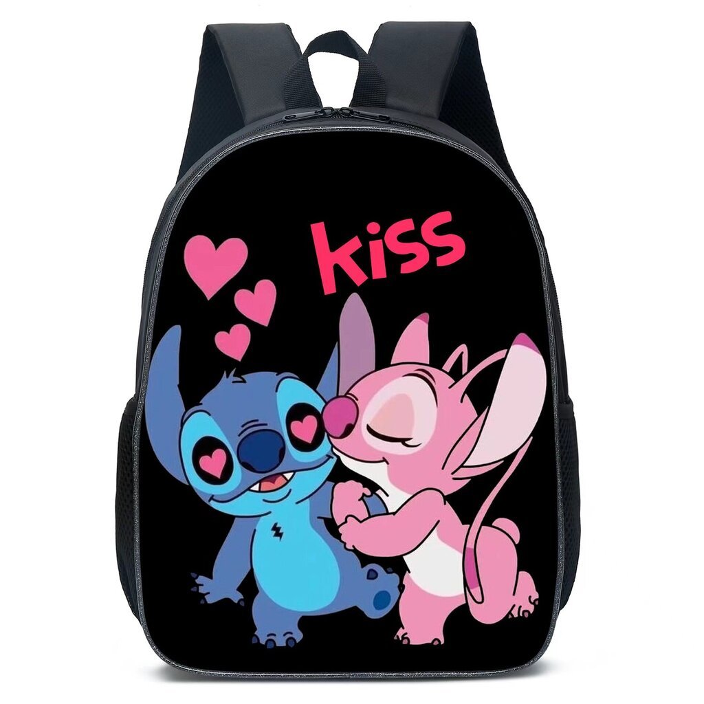 Stitch-reppusarja, koululaukku, musta hinta ja tiedot | Koulureput ja -laukut | hobbyhall.fi