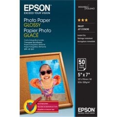Epson Photo Paper Glossy 50 sheets, 13 x 18 cm, 200 g hinta ja tiedot | Toimistotarvikkeet | hobbyhall.fi