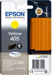 Mustepatruuna Epson 405,: Väri - keltainen hinta ja tiedot | Tulostustarvikkeet | hobbyhall.fi