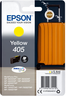 EPSON SINGLEPACK YELLOW 405 DURABRITE ULTRA INK hinta ja tiedot | Tulostustarvikkeet | hobbyhall.fi