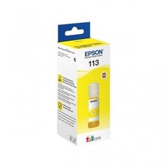 EPSON 113 EcoTank Pigment Yellow ink hinta ja tiedot | Mustekasetit | hobbyhall.fi