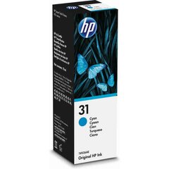 HP 31 Cyan Original Ink Bottle hinta ja tiedot | Mustekasetit | hobbyhall.fi