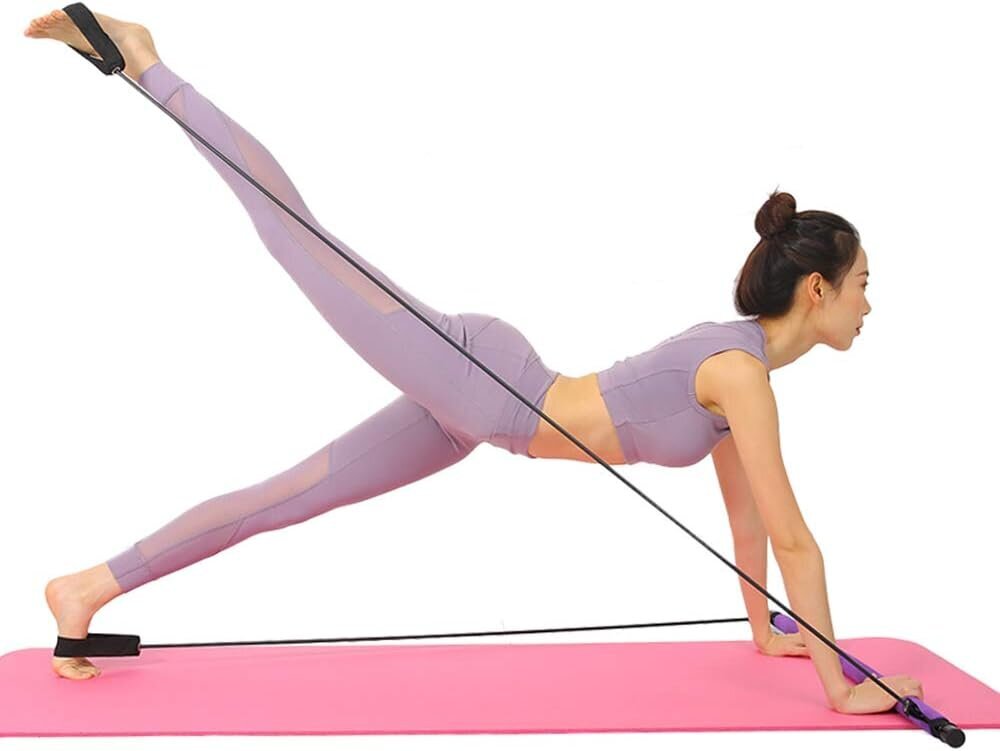 Kannettava Pilates Bar Kit Resistance Band Yoga Pilates Stick hinta ja tiedot | Joogatarvikkeet | hobbyhall.fi