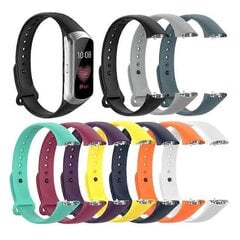 Ranneke Samsung Galaxy Fit Sm-R370 Muovisirpaleen Älykellon Rannerengas Samsungille_08 green hinta ja tiedot | Miesten kellot | hobbyhall.fi