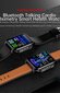 2023 Smart Watch Ekg+Ppg Syke Verensokeri Verenpaine Kuntomittari_black_Silicone strap hinta ja tiedot | Miesten kellot | hobbyhall.fi