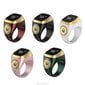 5 Rukous Digital Tasbeeh Iqibla Vedenpitävä Smart Zikr Ring Time Vibration Muistutus_A05 hinta ja tiedot | Miesten kellot | hobbyhall.fi