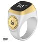 5 Rukous Digital Tasbeeh Iqibla Vedenpitävä Smart Zikr Ring Time Vibration Muistutus_A05 hinta ja tiedot | Miesten kellot | hobbyhall.fi