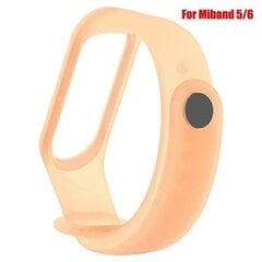 Silikonihihna Xiaomi Mi Band 3 4 5 6 Värikäs Hihna Pölynesto Xiaomi Wrist Smart_A02 hinta ja tiedot | Miesten kellot | hobbyhall.fi