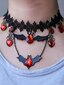 Halloween Choker naisten goottilainen Bat Choker -korvakorusarja hinta ja tiedot | Korusetit | hobbyhall.fi