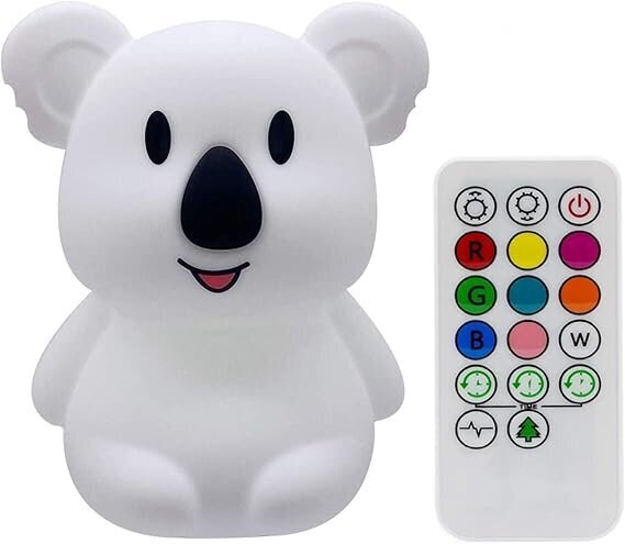 Yölamppu Koala, valkoinen hinta ja tiedot | Taskulamput ja valonheittimet | hobbyhall.fi