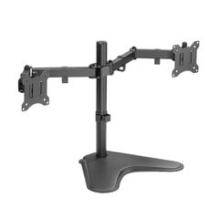 Logilink Dual Monitor Stand BP0099 Desk hinta ja tiedot | Näyttötelineet | hobbyhall.fi