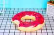 Donitsi allasrenkaat, Donut uimarenkaat, 60 cm hinta ja tiedot | Sormukset | hobbyhall.fi