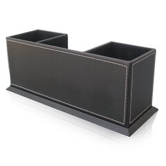 Desktop Organizer Box Office Supplies Järjestäjä-musta hinta ja tiedot | Puhelintelineet | hobbyhall.fi