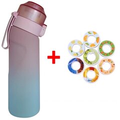 Air Water Up -pullo/maustettu vesipullo - 650 ml - 7 tynnyrettä mukana - Camping Sport hinta ja tiedot | Juomapullot | hobbyhall.fi