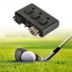 Yaju 3-in-1 Golf Cleaning Brush Club Ball Groove Mini Cleaner -työkalusarja Ale Hot (musta) (1 kpl) hinta ja tiedot | Golf | hobbyhall.fi