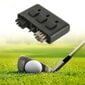 Yaju 3-in-1 Golf Cleaning Brush Club Ball Groove Mini Cleaner -työkalusarja Ale Hot (musta) (1 kpl) hinta ja tiedot | Golf | hobbyhall.fi