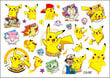 Pokemon-tatuoinnit - 4 kpl - Lasten tatuoinnit - Monivärinen Pikachu hinta ja tiedot | Koristeet ja tarrat | hobbyhall.fi