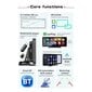 10,26" Dash Cam Carplay-peruutuskameralla ja Android Auto Voice Control Bluetooth WIFI 2.4G-5G FM hinta ja tiedot | Mediasoittimet ja -tarvikkeet | hobbyhall.fi