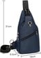 Herren Sling Bag Schleuder Tasche Schulterrucksack Segeltuch hinta ja tiedot | Miesten reput ja laukut | hobbyhall.fi