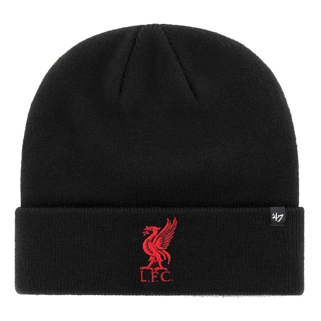 47 varten CUFF Knit Beanie Talvihattu LIVERPOOL BLACK hinta ja tiedot | Miesten hatut, huivit ja käsineet | hobbyhall.fi