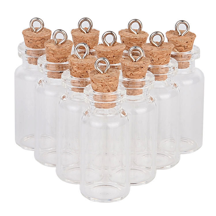 10 kpl Mini Mason Jar Bead Korut Mason Jar Säilytys hinta ja tiedot | Hyllytarvikkeet | hobbyhall.fi