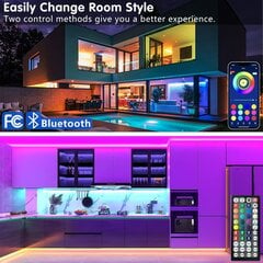 20m LED-valot Bluetooth RGB-valot LED-nauhavalot hinta ja tiedot | LED-valonauhat | hobbyhall.fi