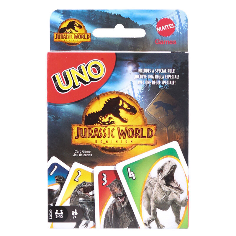 UNO Jurassic World 3 Solitaire, juhlien moninpeli kaina ir informacija | Lautapelit ja älypelit | hobbyhall.fi