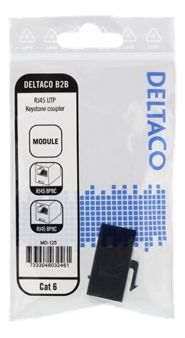 Deltaco MD-125, RJ45 UTP (CAT 6) hinta ja tiedot | Kaapelit ja adapterit | hobbyhall.fi