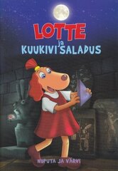 Lotte ja kuukivi saladus. Nuputa ja värvi hinta ja tiedot | Lastenkirjat | hobbyhall.fi