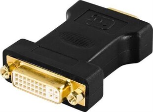 Deltaco DVI-6, DVI-I, VGA. hinta ja tiedot | Adapterit | hobbyhall.fi