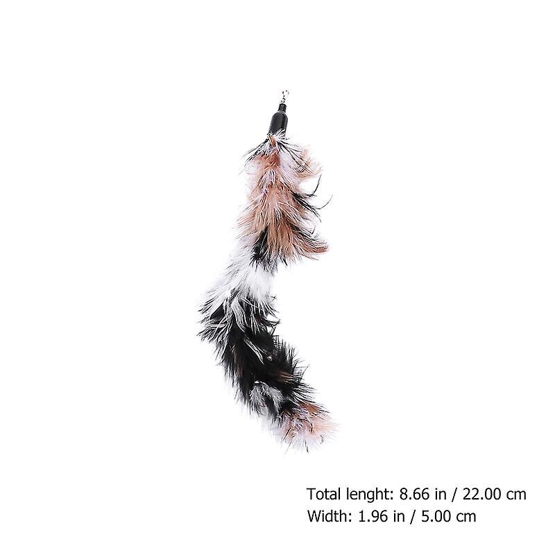 6 kpl Cat Teaser Feather hinta ja tiedot | Kissan hiekkalaatikot | hobbyhall.fi