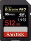 SanDisk Exrteme PRO 512 GB SDXC muistikortti hinta ja tiedot | Kameran muistikortit | hobbyhall.fi