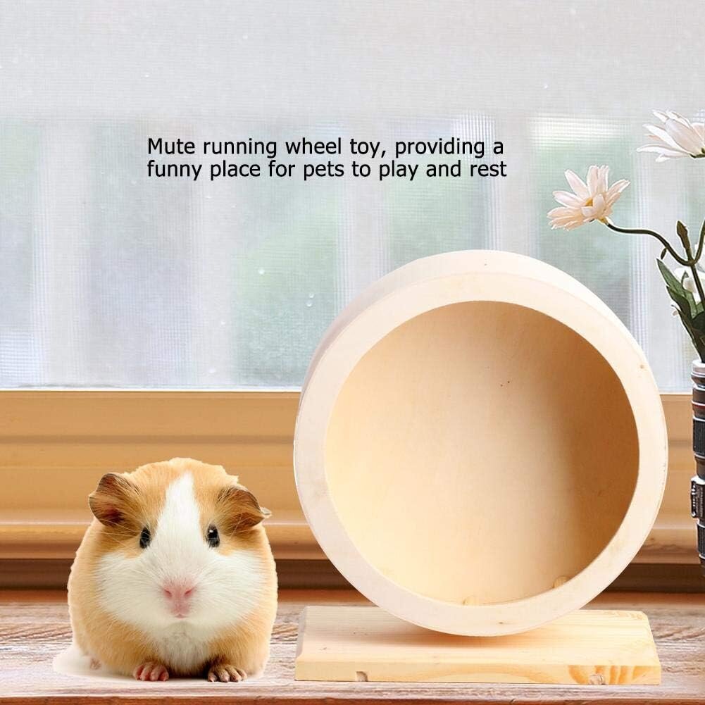 Hamsterin juoksulelu, puinen kuntopyörä Hauskat lemmikit juoksevat hinta ja tiedot | Pieneläinten häkit ja tarvikkeet | hobbyhall.fi