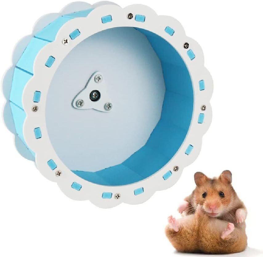 Hamsterin pyörälelu, pieneläinten kuntopyörä, liukumaton hamsteri hinta ja tiedot | Pieneläinten häkit ja tarvikkeet | hobbyhall.fi